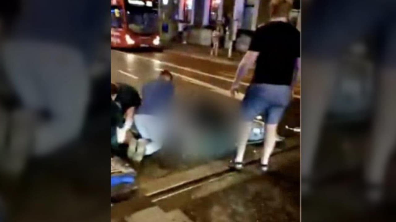 "Había gritos, gente tirada por el piso": un testigo del ataque de Londres grabó las escenas de dolor y pánico 