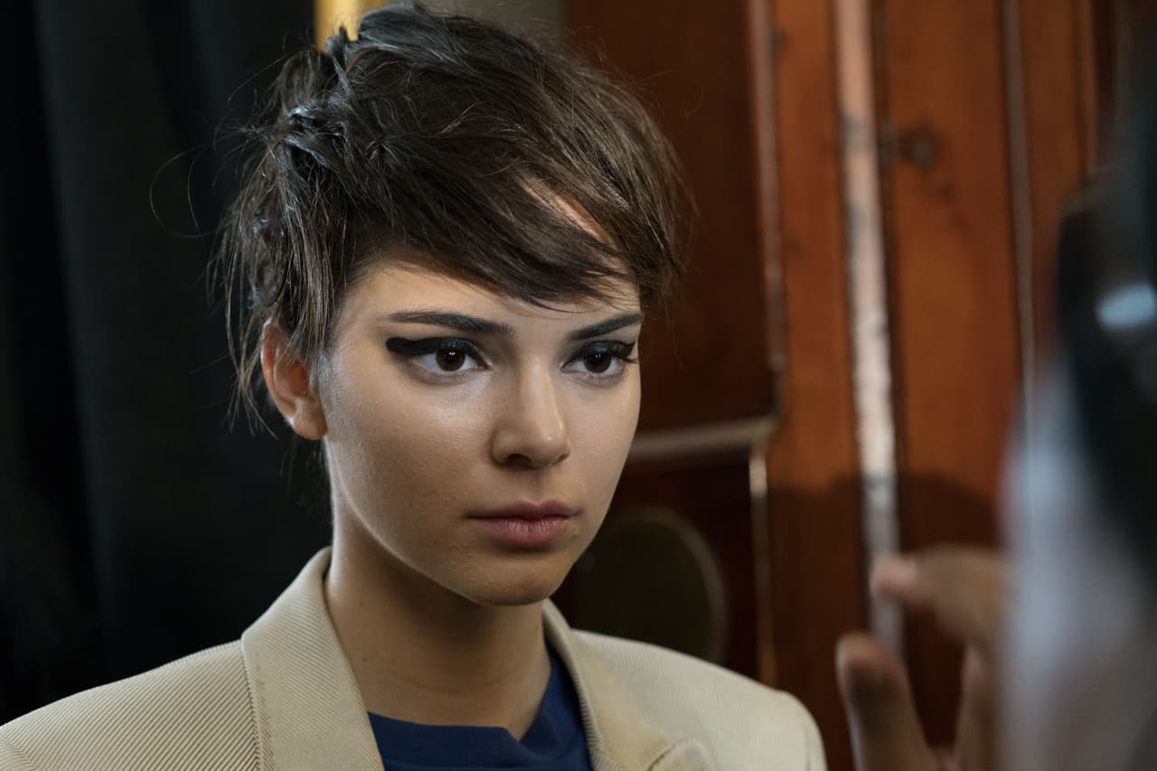 El maquillaje y el pelo resaltaron aún más el enorme parecido entre madre e hija.