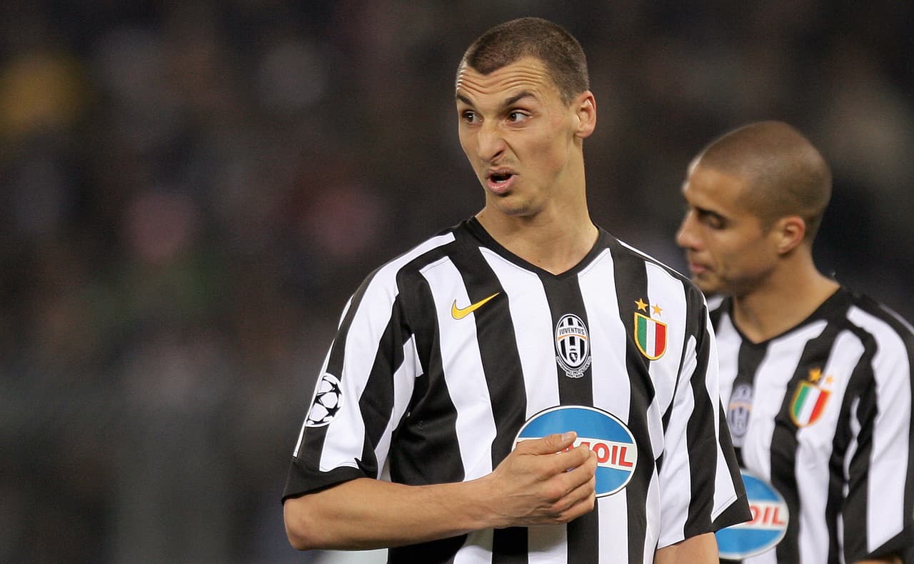 Entre sus 8 equipos distintos, Zlatan Ibrahimovic defendió la camiseta de la Juventus del 2004 al 2006 procedente del Ajax de Amsterdam.