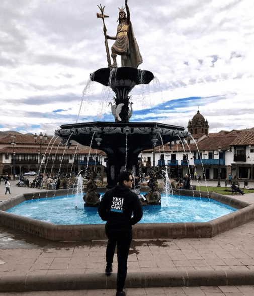 Desde Perú, Ale pidió su deseo de cumpleaños.