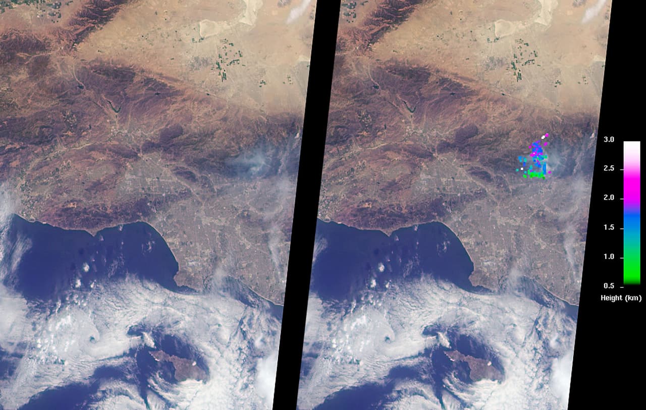 Incendio San Gabriel Complex.