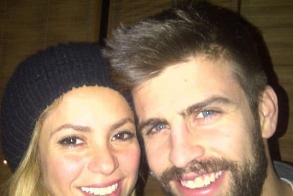 Las fotos más tiernas de Shakira y Piqué.