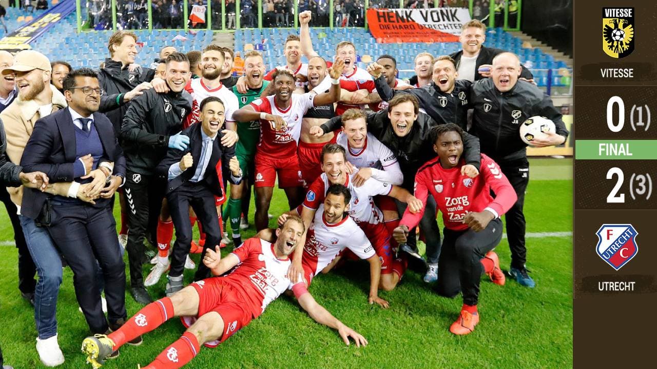 Utrecht obtiene lugar en el repechaje de la Europa League
