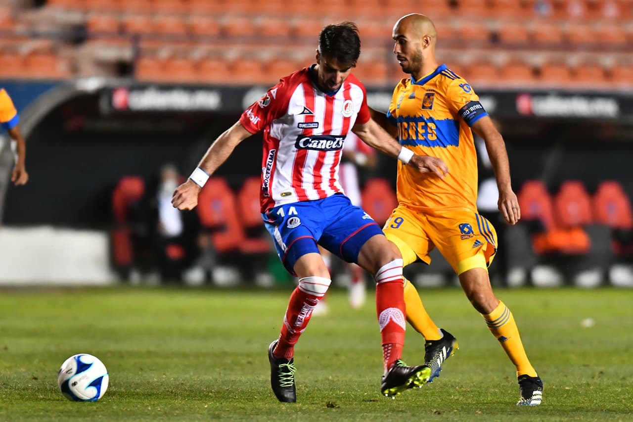 Atlético San Luis y Tigres nos regalan un empate lleno de emociones con un marcador de 2-2. Los potosinos quedan en séptimo lugar y los felinos en el octavo.