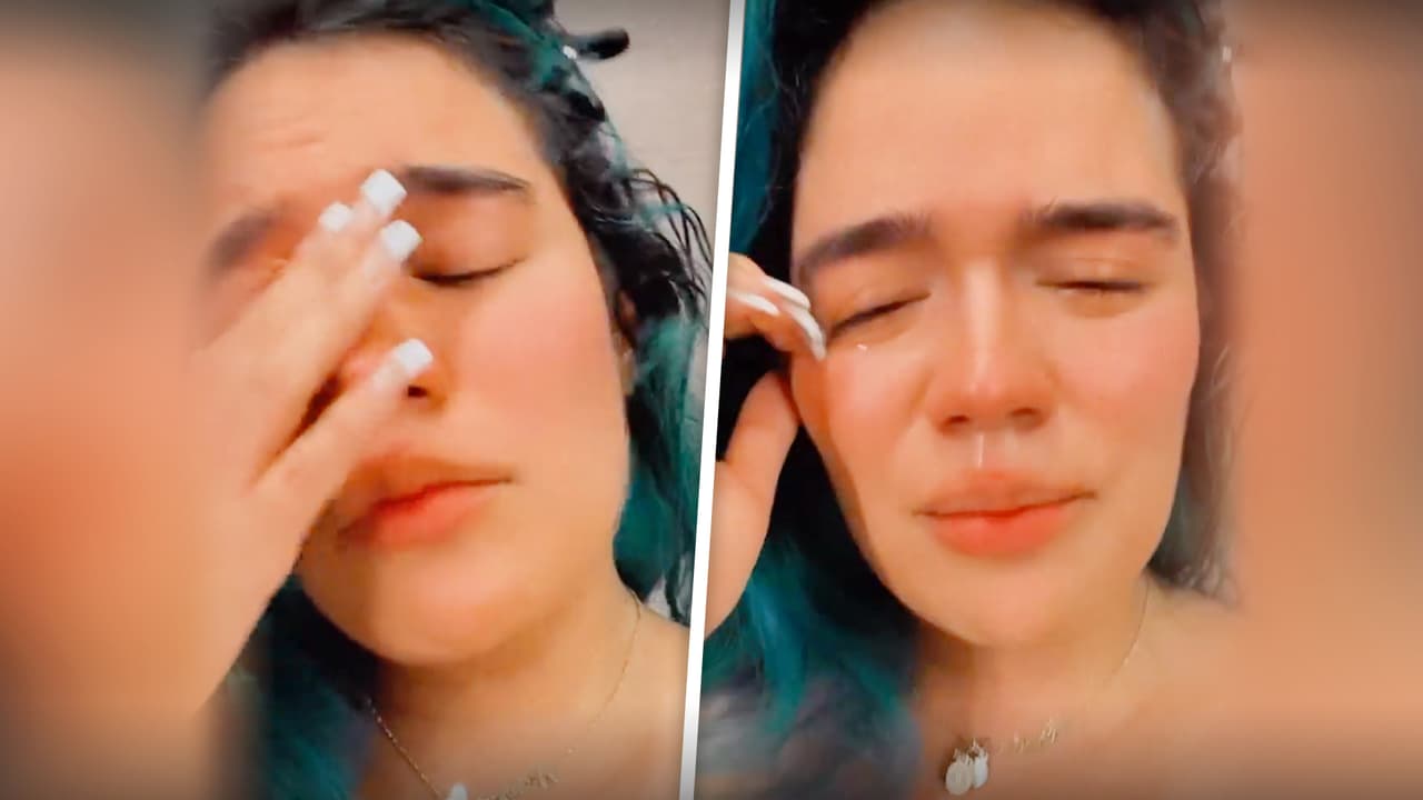 “He estado todo el día así”: Karol G rompe en llanto al ver lo que sus fans hicieron por ella