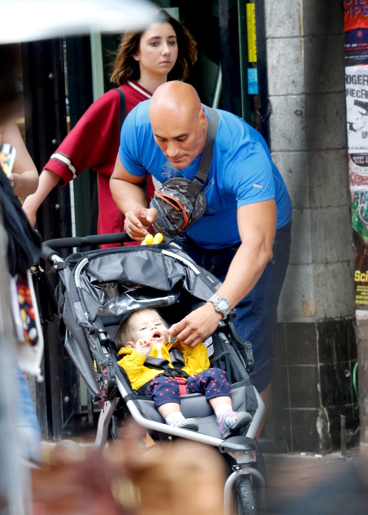 Más tarde se les vio pasear por Wellington, Nueva Zelanda.
