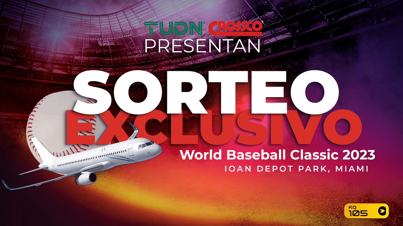 KQ 105 te lleva al World Baseball Classic tras sortear boletos, pasaje, estadía y $500 para gastos. 