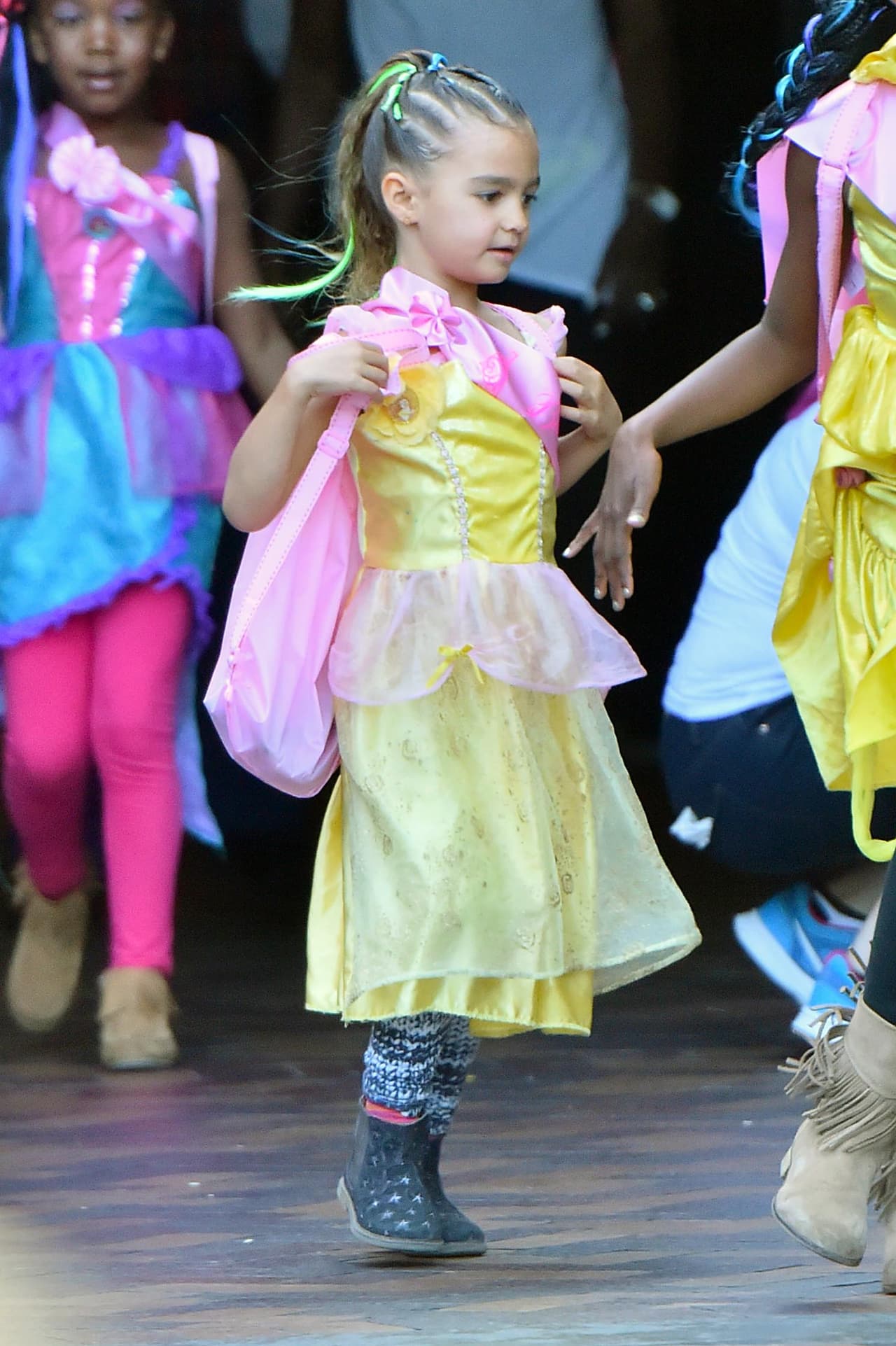 ¡Súper linda con su disfraz!