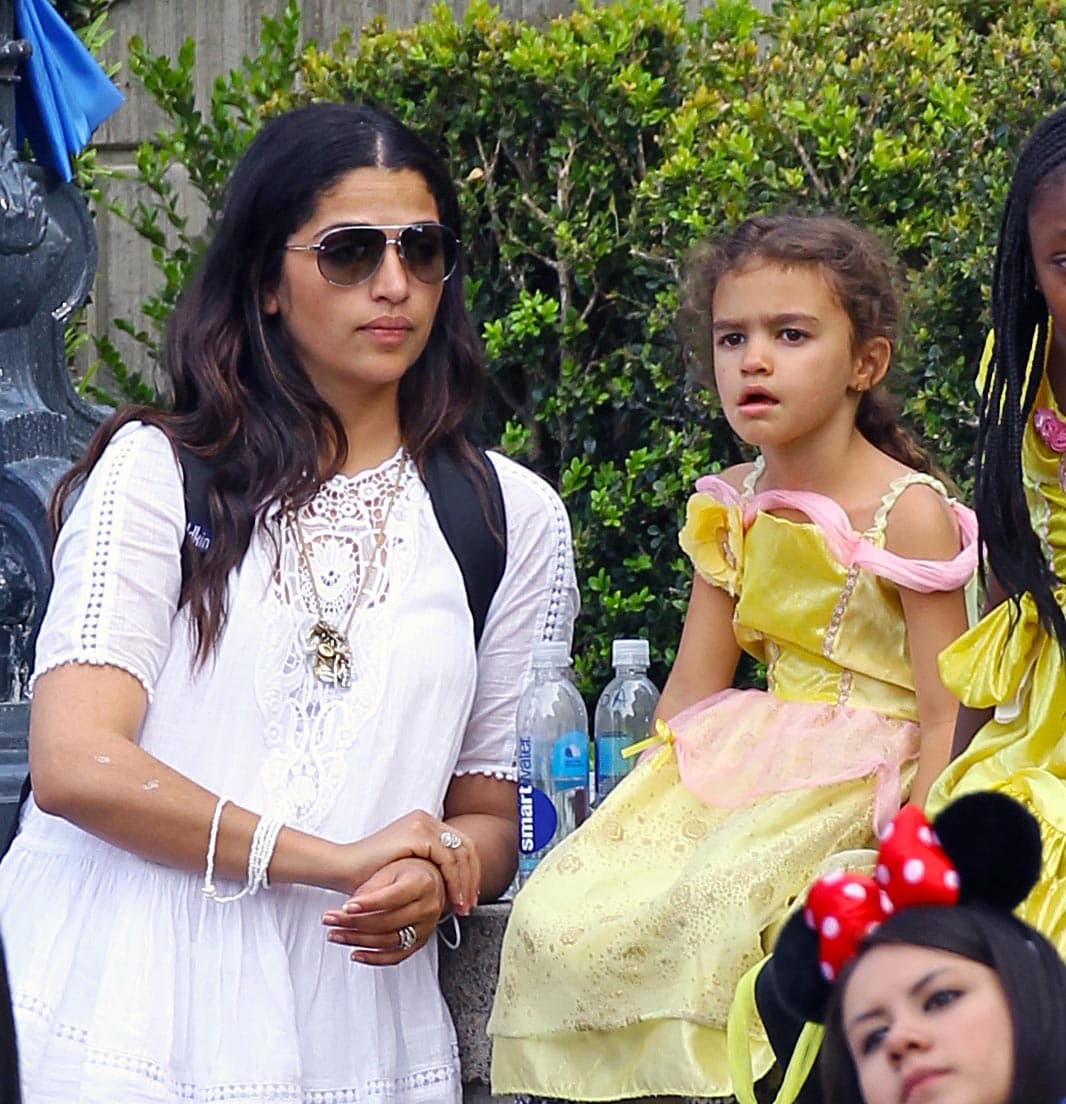 Vida se disfrazó de princesita.