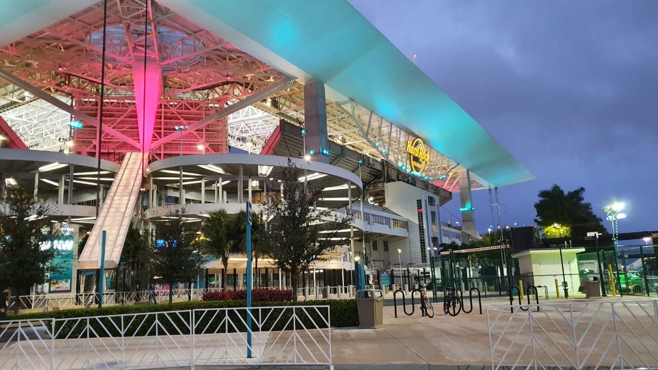 El Hard Rock Stadium listo para conocer al nuevo campeón de la NFL