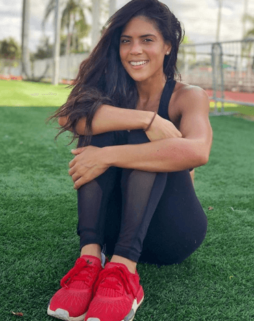 Convencida que cuando algo sea desea "tenemos que trabajar duro para conseguirlo", Francisca dedica parte de su tiempo en el día para entrenar.