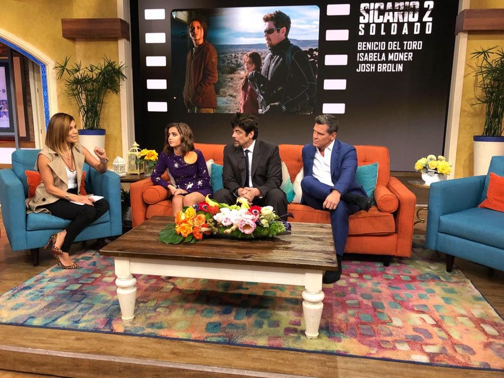 Para Benicio del Toro fue una gran oportunidad volver a dar vida al personaje de Alejandro, que dijo comienza a renovarse.