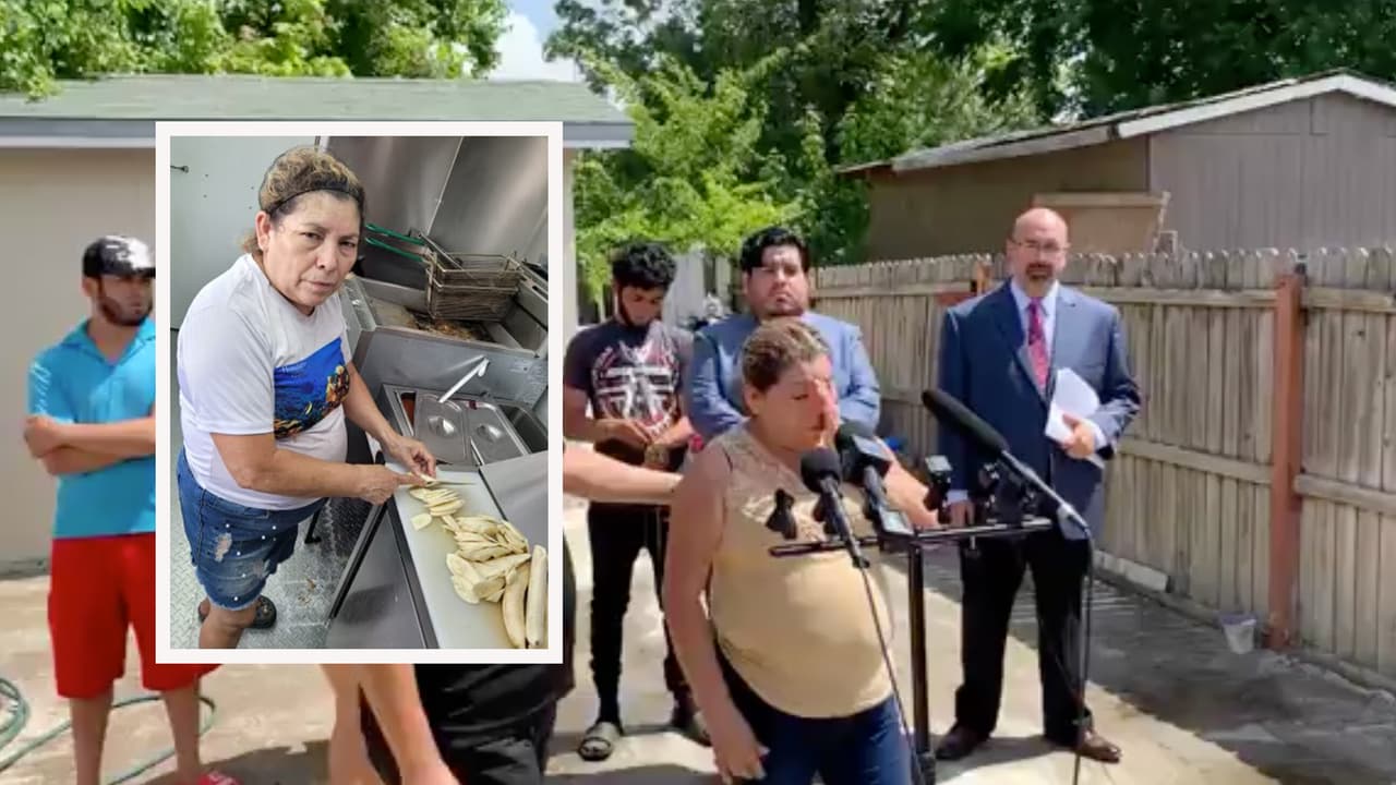 "Cuando yo abrí los ojos era un animal que me tenía": Hispana denuncia brutal ataque de perro policía mientras dormía