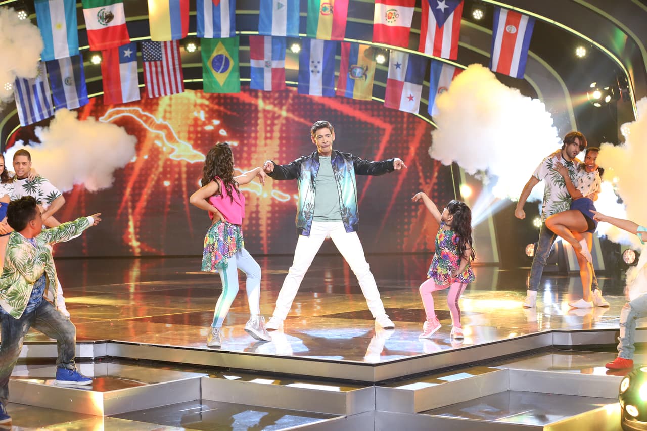 Fue un número muy especial para Johnny y los niños.