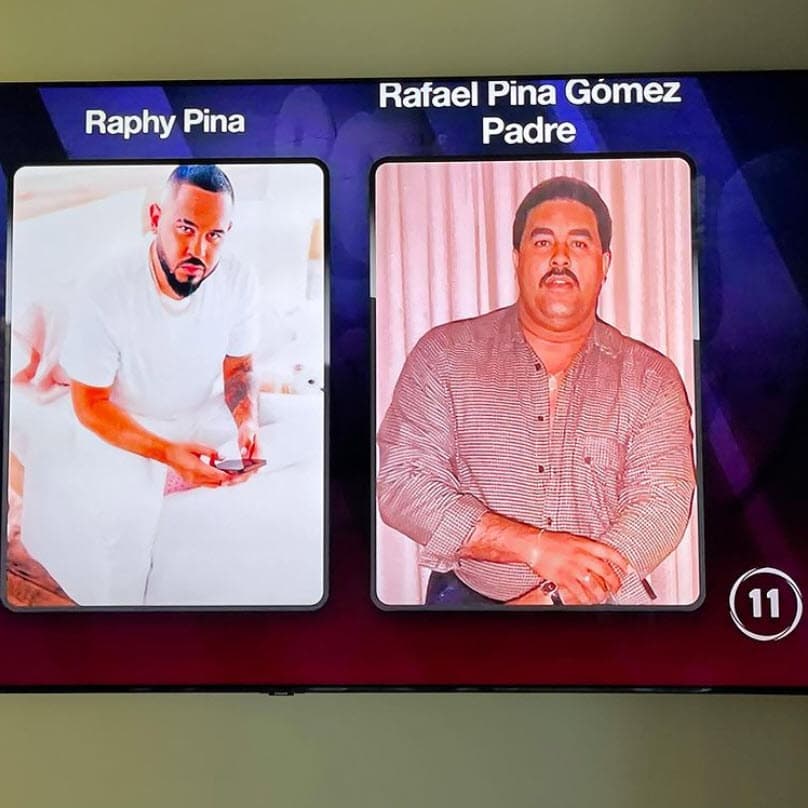 El 14 de abril Pina compartió ese detalle en Instagram acompañado de esta fotografía de su padre: "Si la gente supiera lo que ese señor significa en mi vida y que de la nada, por una bendición de Dios, voy a tener una baby con una persona que amo tanto, y niña, y ... con pronósticos de que nazca el 
<b>28 de mayo</b>, 
<b>21 años después de su muerte</b>".
<br>