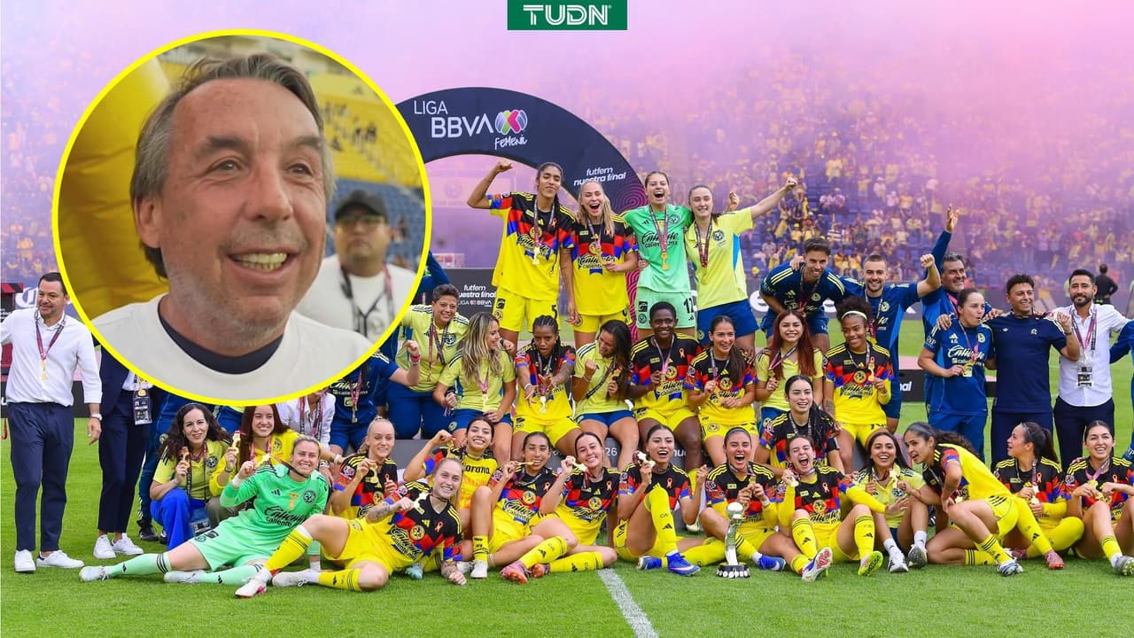 Emilio Azcárraga Jean felicita a Club América Femenil