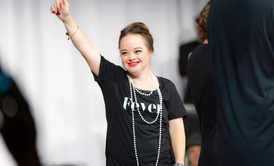 Katie Meade: la modelo de belleza con síndrome de Down