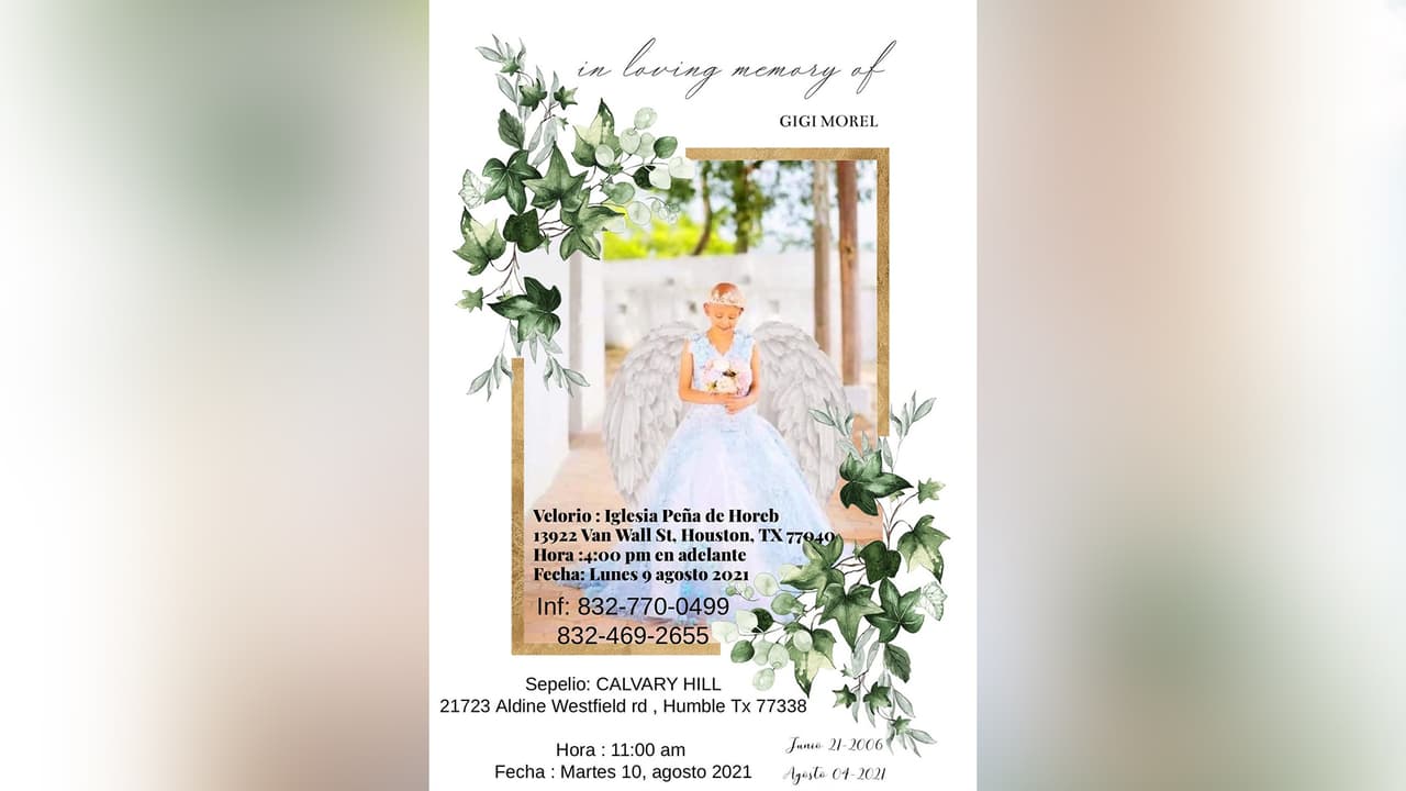 “
<b>Aquí está lo que jamás imaginé</b> hacer pero mi gente Gigi decía: para mi Quinceañera quiero a todo Facebook, aquí está para todos ustedes que quieran dar el último adiós a mi princesa amada, indica el mensaje.