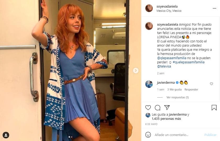 La joven originaria de León, Guanajuato, dijo estar muy contenta con Juan y aseguro que lo quiere "con todo su corazón". Agregó que tanto él como Emilio "son personas mágicas en su vida".