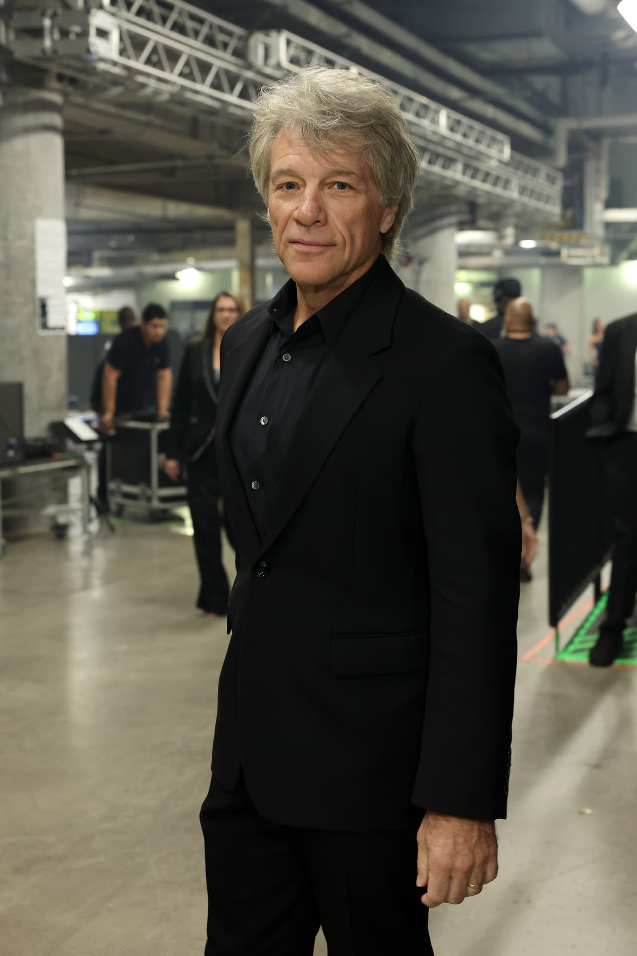 El legendaio rockero Jon Bon Jovi asistió por primera vez a los Latin GRAMMY.