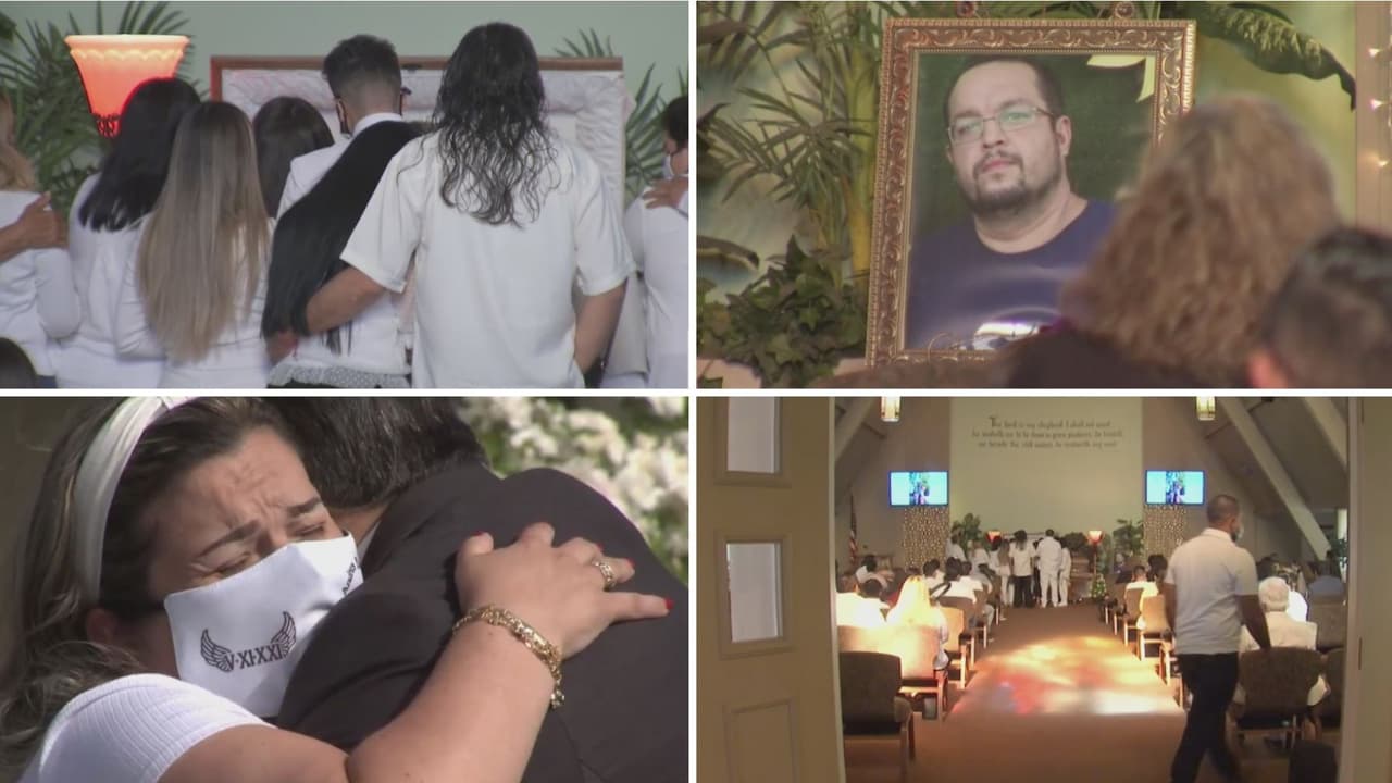 Familiares y amigos de Andrés Banda dieron el último adiós al hispano que fue 
<a href="https://www.univision.com/local/los-angeles-kmex/andres-banda-desconectado-meses-de-lucha-mantenerlo-vida-hospital-loma-linda">desconectado en el Hospital Loma Linda</a> tras meses de lucha de sus familiares por su vida.