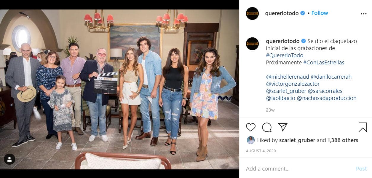 "No, Danilo tiene una pareja, Michelle Renaud y la verdad es que los tres nos llevamos muy bien, somos muy profesionales, así que 
<a href="https://www.youtube.com/watch?v=qSEYujjya4M" target="_blank">eso no va a pasar</a>, los astros no se van a alinear para eso", aseguró al programa Hoy.
<br>