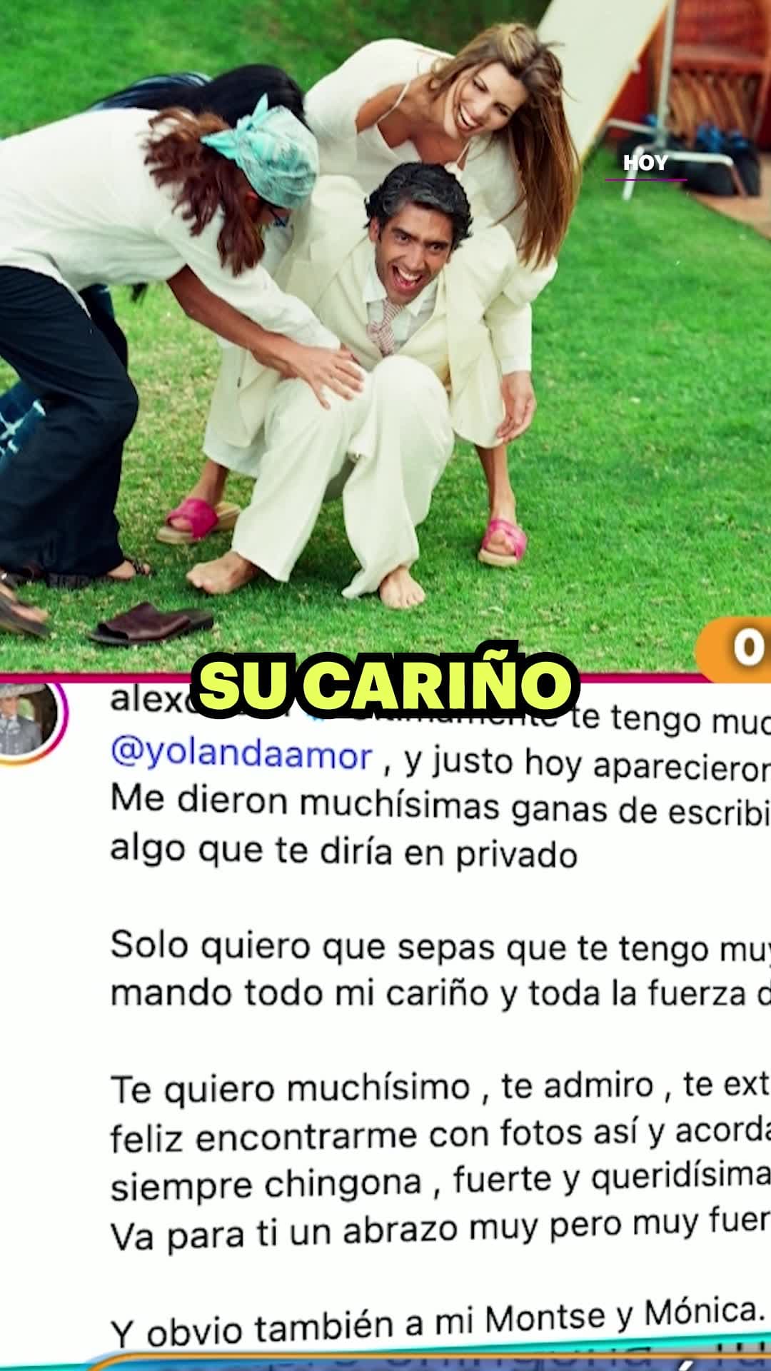 #AlejandroFernández le manda todo su apoyo a #YolandaAndrade a través de sus redes sociales