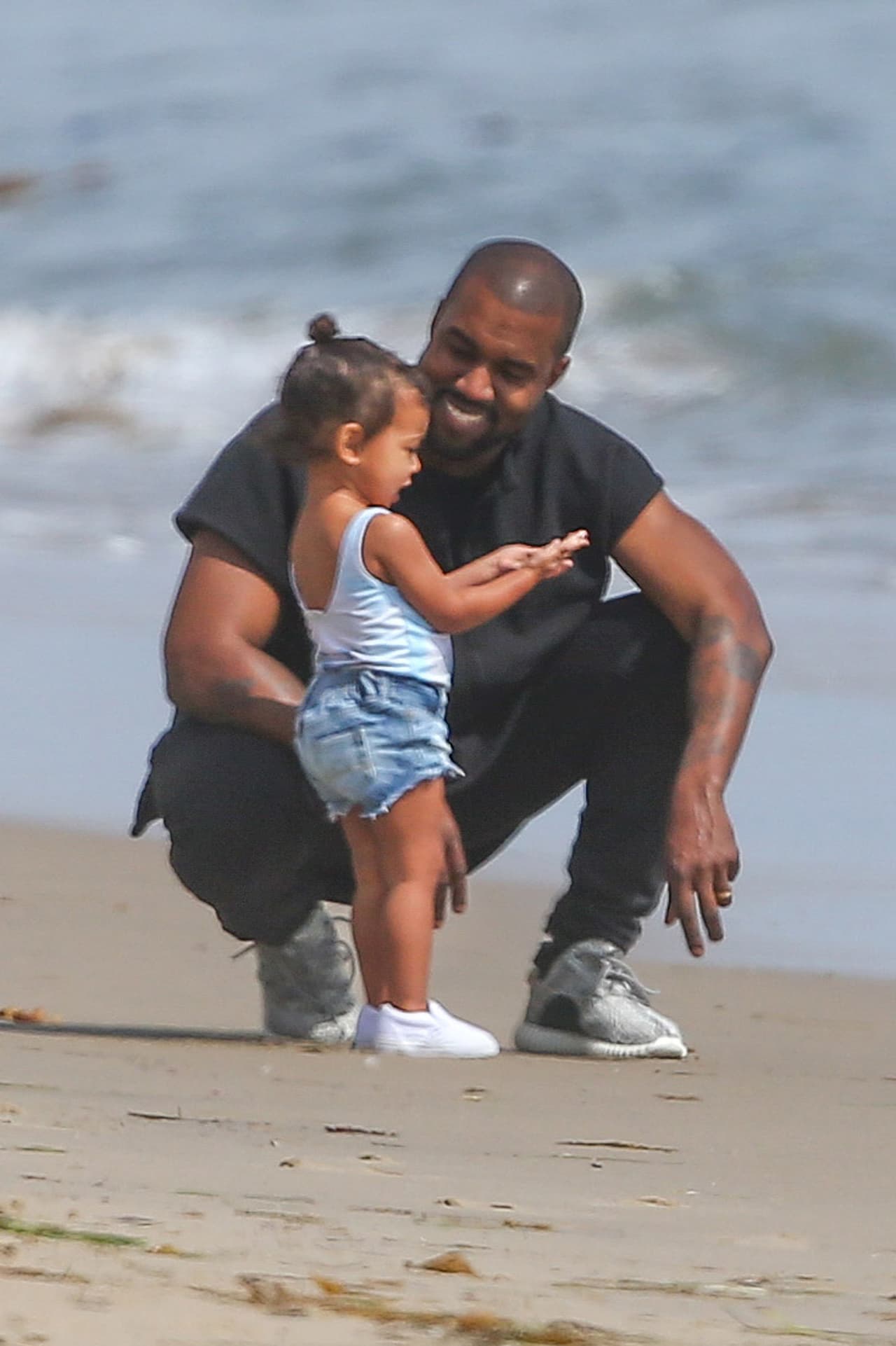 El rapero ha resultado ser un gran papá.