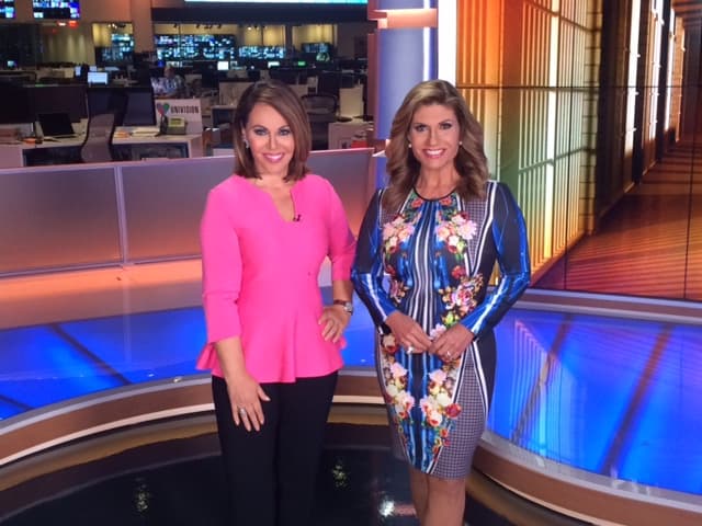 Teresa Rodríguez y María Elena Salinas han sido amigas por más de 3 décadas, y han copresentado Aquí y Ahora por casi 18 años.