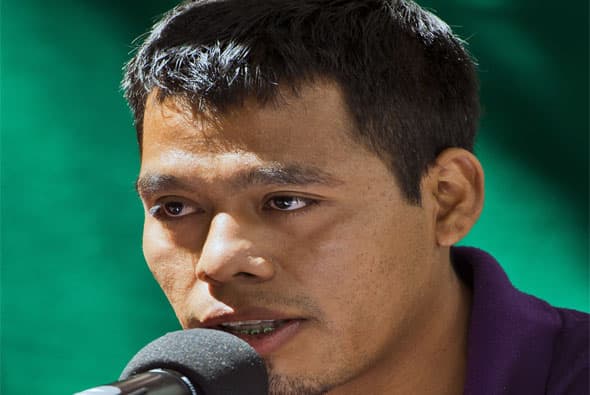 Estudiante de Ayotzinapa denuncia campaña de desprestigio