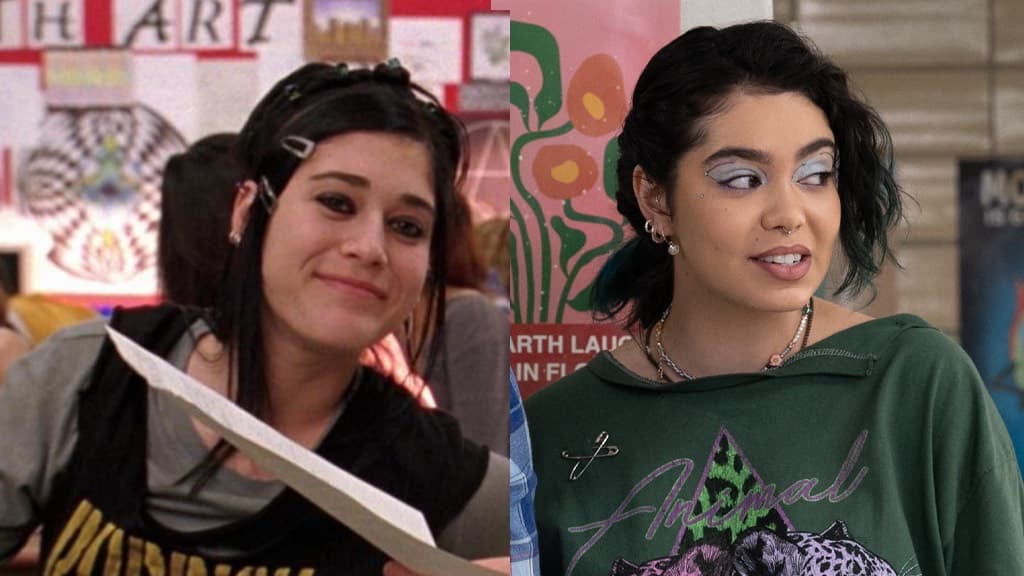 Lizzy Caplan y Auli’i Cravalho interpretan a Janis Ian en 'Mean Girls'.