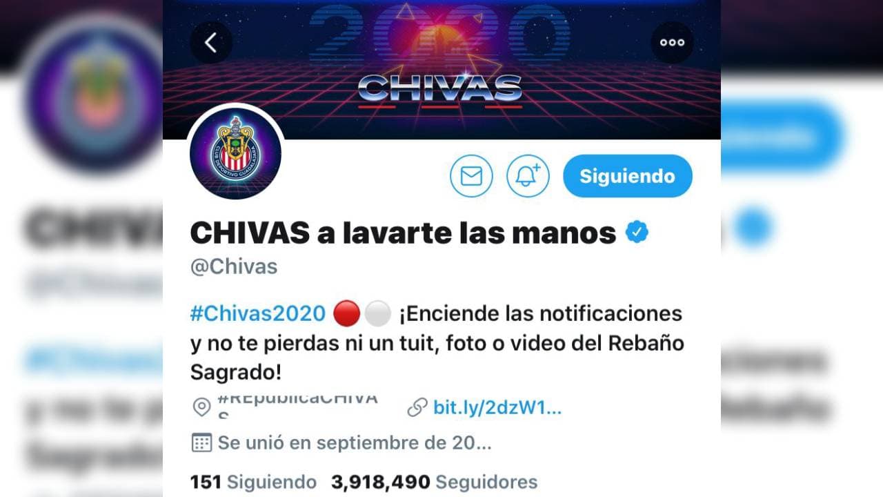 En redes sociales, los clubes de futbol buscan crear consciencia sobre las medidas contingentes.