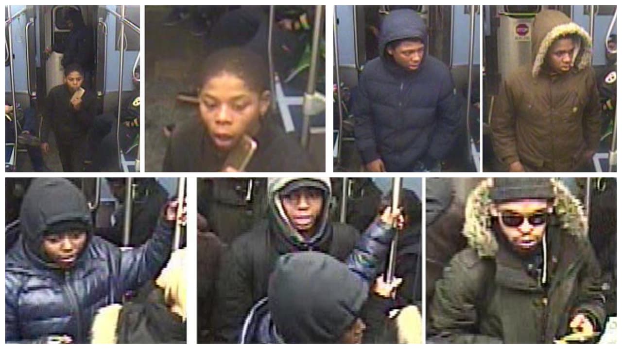 Policía busca a sospechosos que presuntamente han estado golpeando a gente en línea roja de CTA