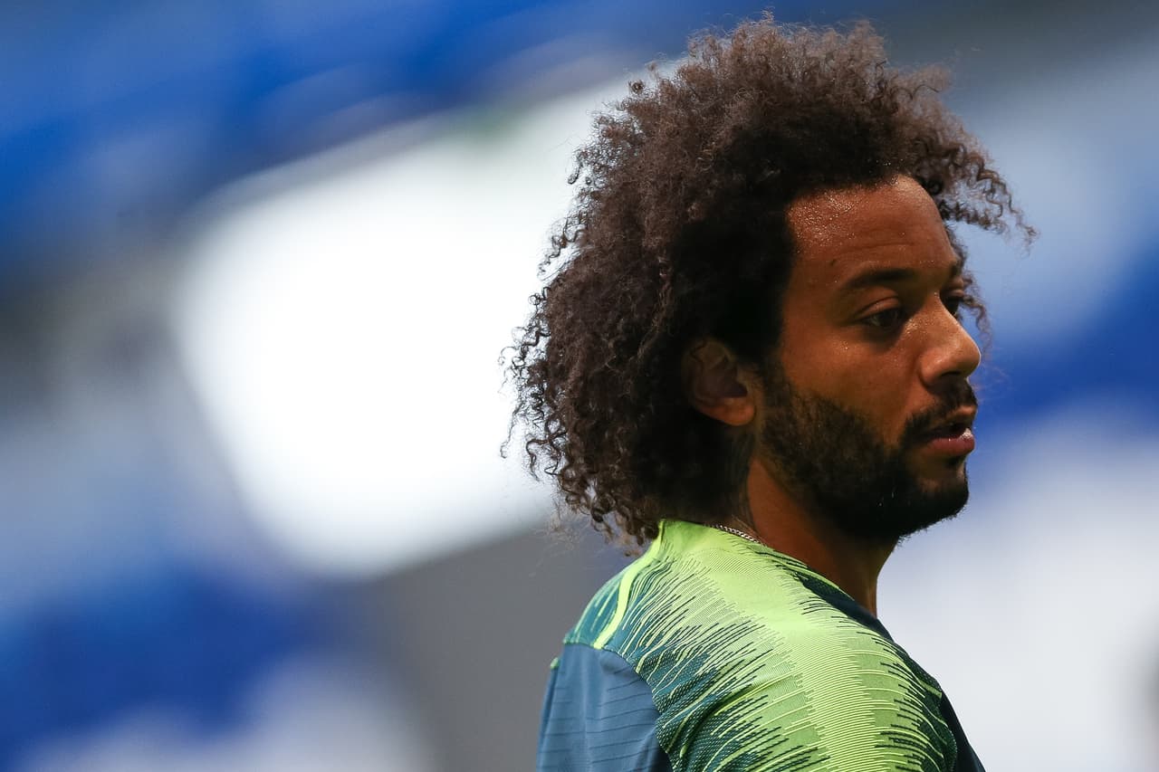 El afro 'libre' del brasileño Marcelo.