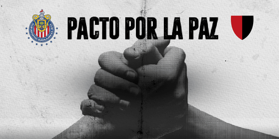 Chivas invita a firmar un pacto por la paz en el clásico ante Atlas