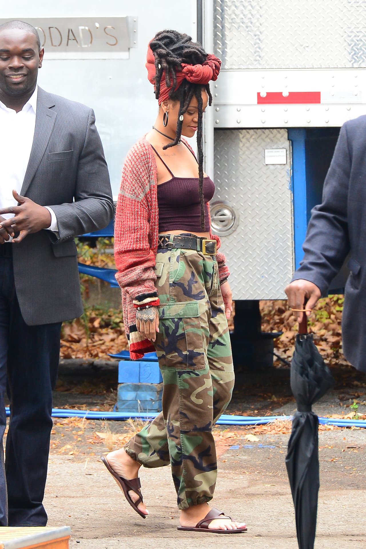 No es la primera vez que hemos visto a Rihanna en la pantalla grande.