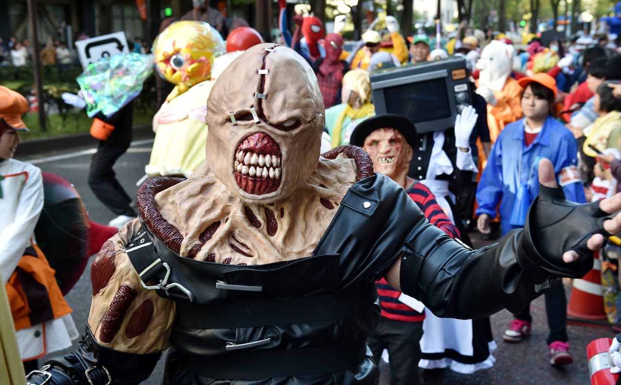 "¡S.T.A.R.S!", gritaba el Némesis mientras lucía aterrador.