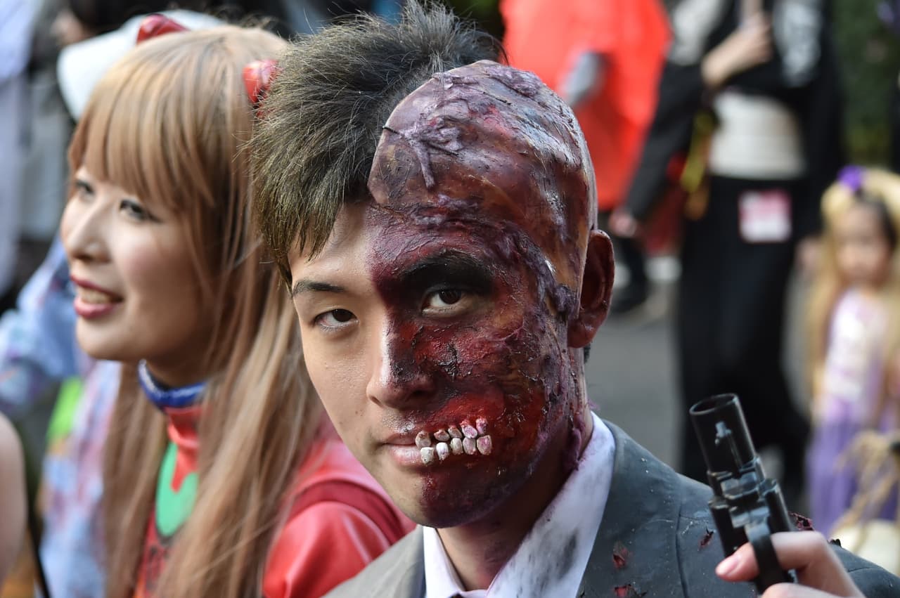 Los participantes se esforzaron por tener el mejor maquillaje y las más estupendas ropas.