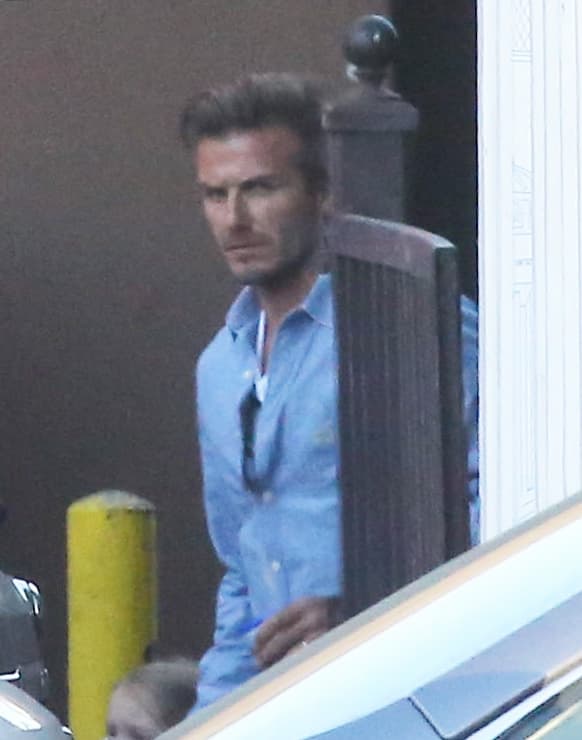 ¡La cara de enojo de David lo dice todo!