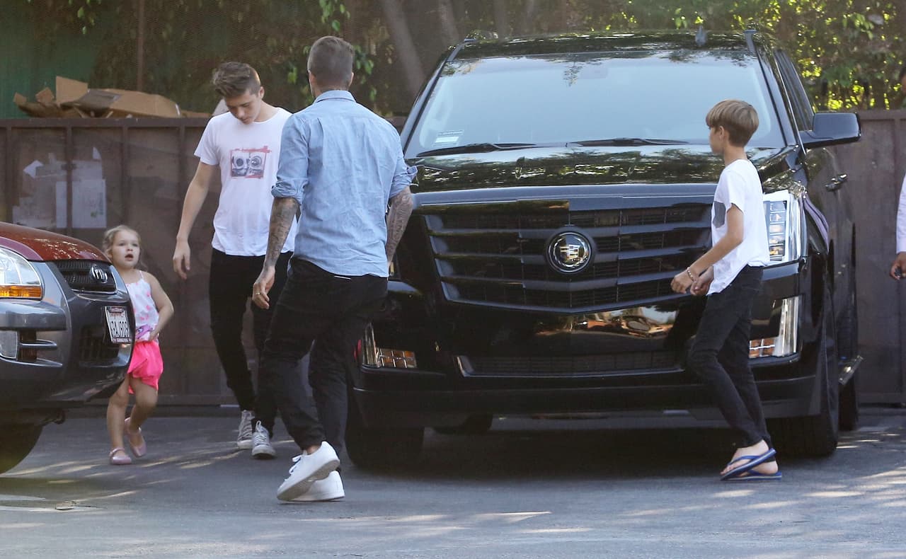 Así como de su papá, el apuesto David Beckham.