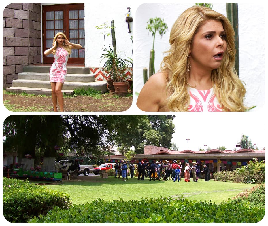 ¡Ahhh! Pero a Isabel no le dio gracia.