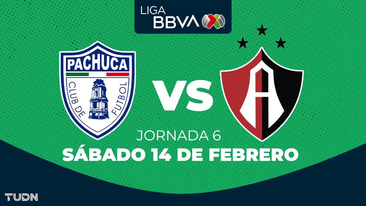 Pachuca vs. Atlas: horario y dónde ver el partido de la Jornada 6 del Clausura 2026