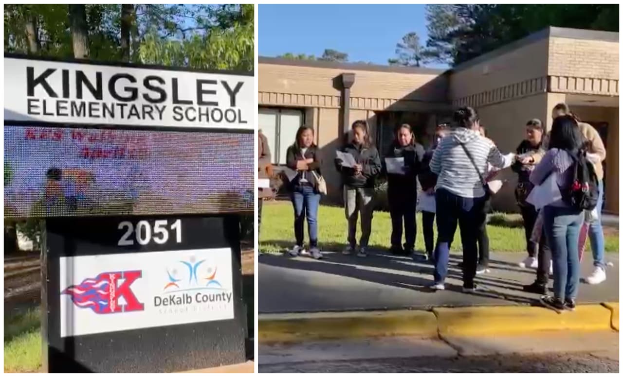 Padres hispanos reclaman que un maestro llevó un arma cargada a una escuela primaria en Dunwoody 