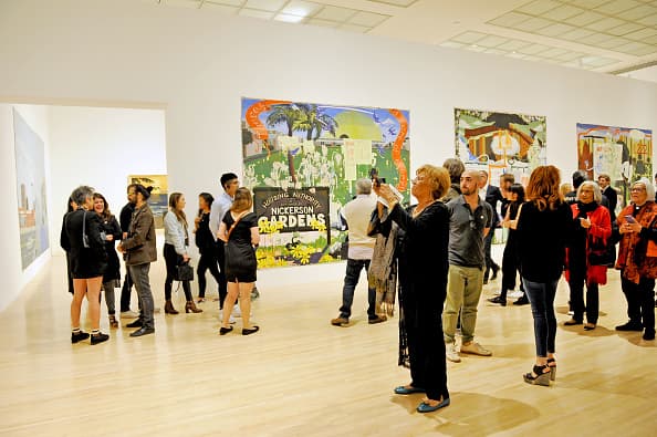 Una gran exposición de Kerry James Marshall fue exhibida en el MOCA de Los Ángeles en marzo de 2017