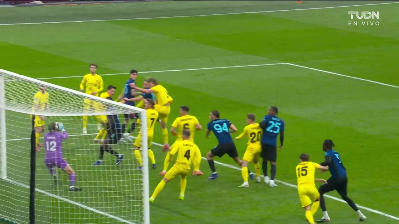 ¡Atajada increíble de Haikin! El Bodo mantiene el empate frente al Inter