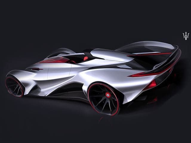 Este es un Superauto Maserati que fue inspirado en Lionel Messi