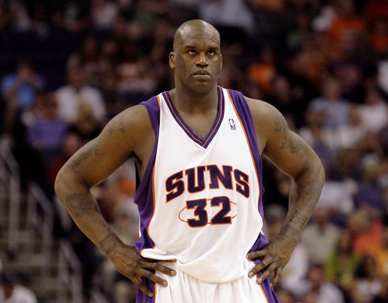 Octavo lugar, Shaquille O’Neal con 28,596 puntos.