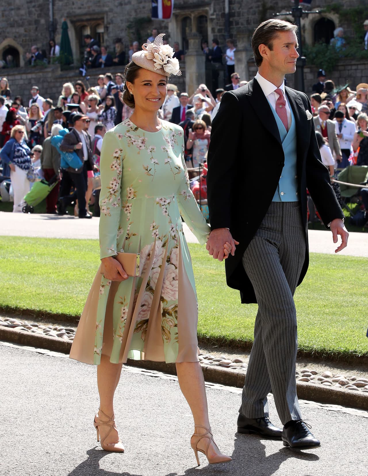 Pippa volvió a resaltar en la boda de Meghan y Harry, aunque por las razones contrarias.