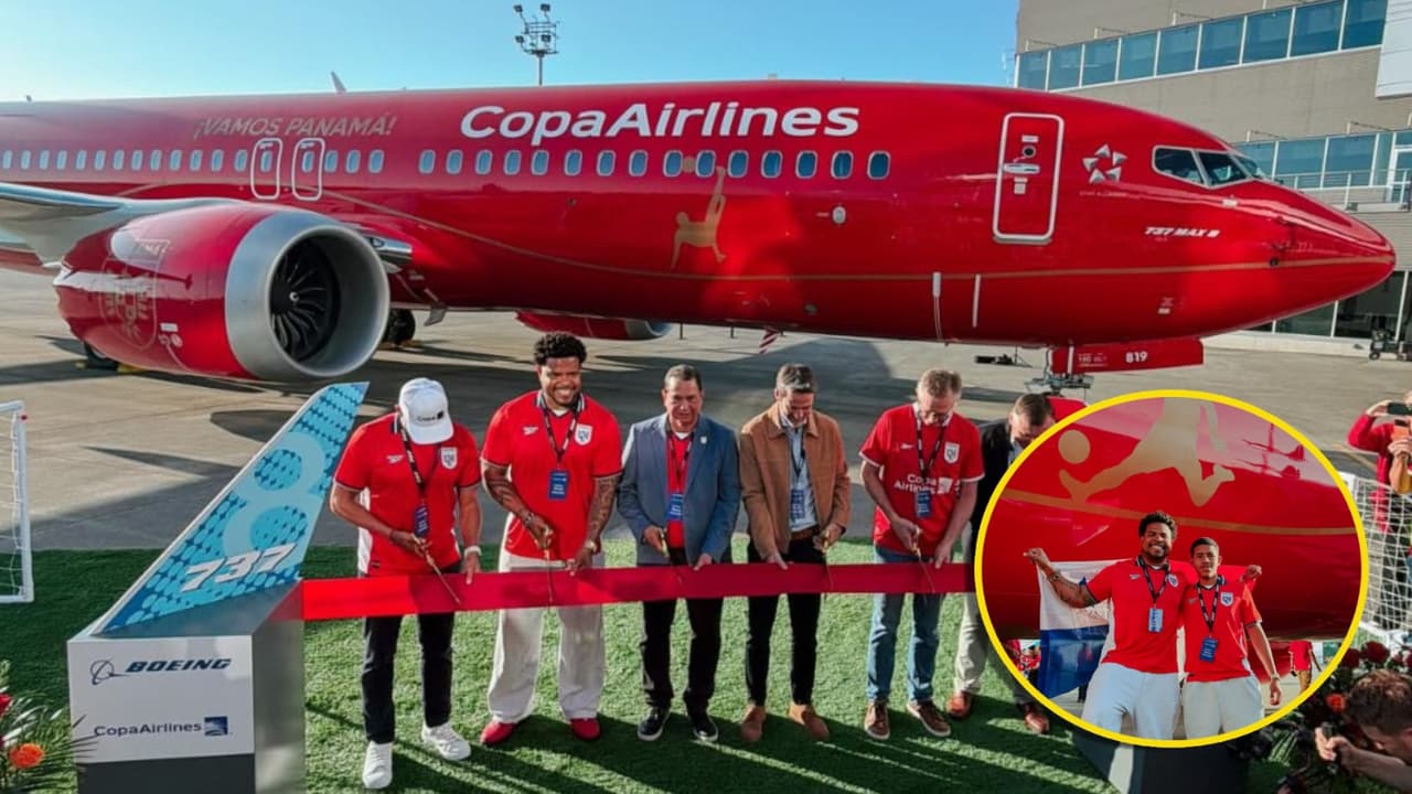 Panamá revela el avión oficial que usará en la Copa Mundial FIFA 2026