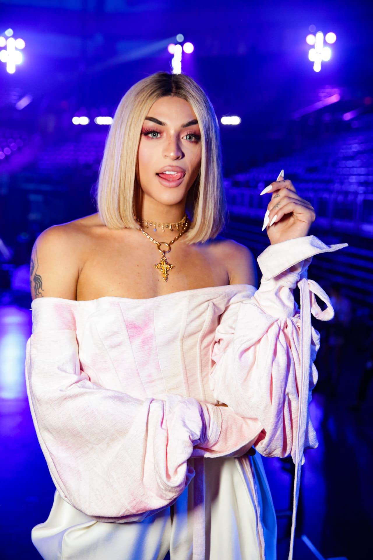 Pabllo acompañó su publicación con la declaración: "Te amo, reina".